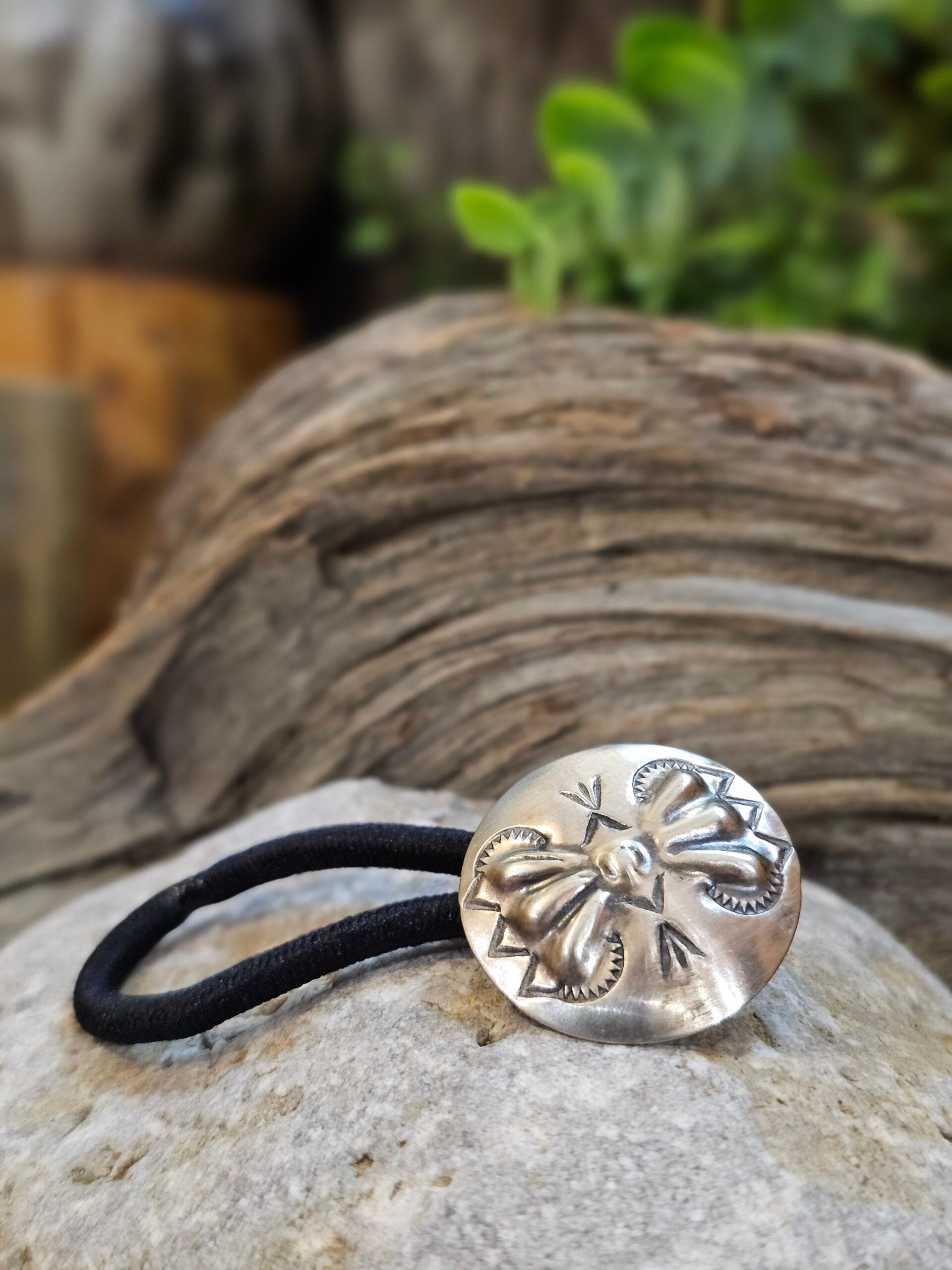 Sterling Silver Ponytail Holder - 2