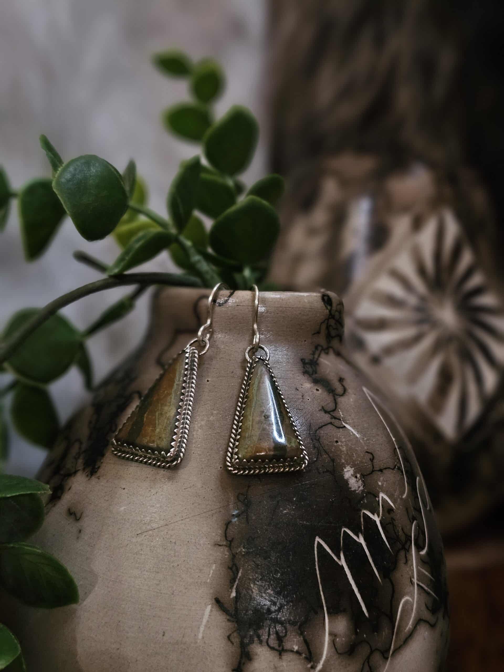 Boulder Turquoise Earrings