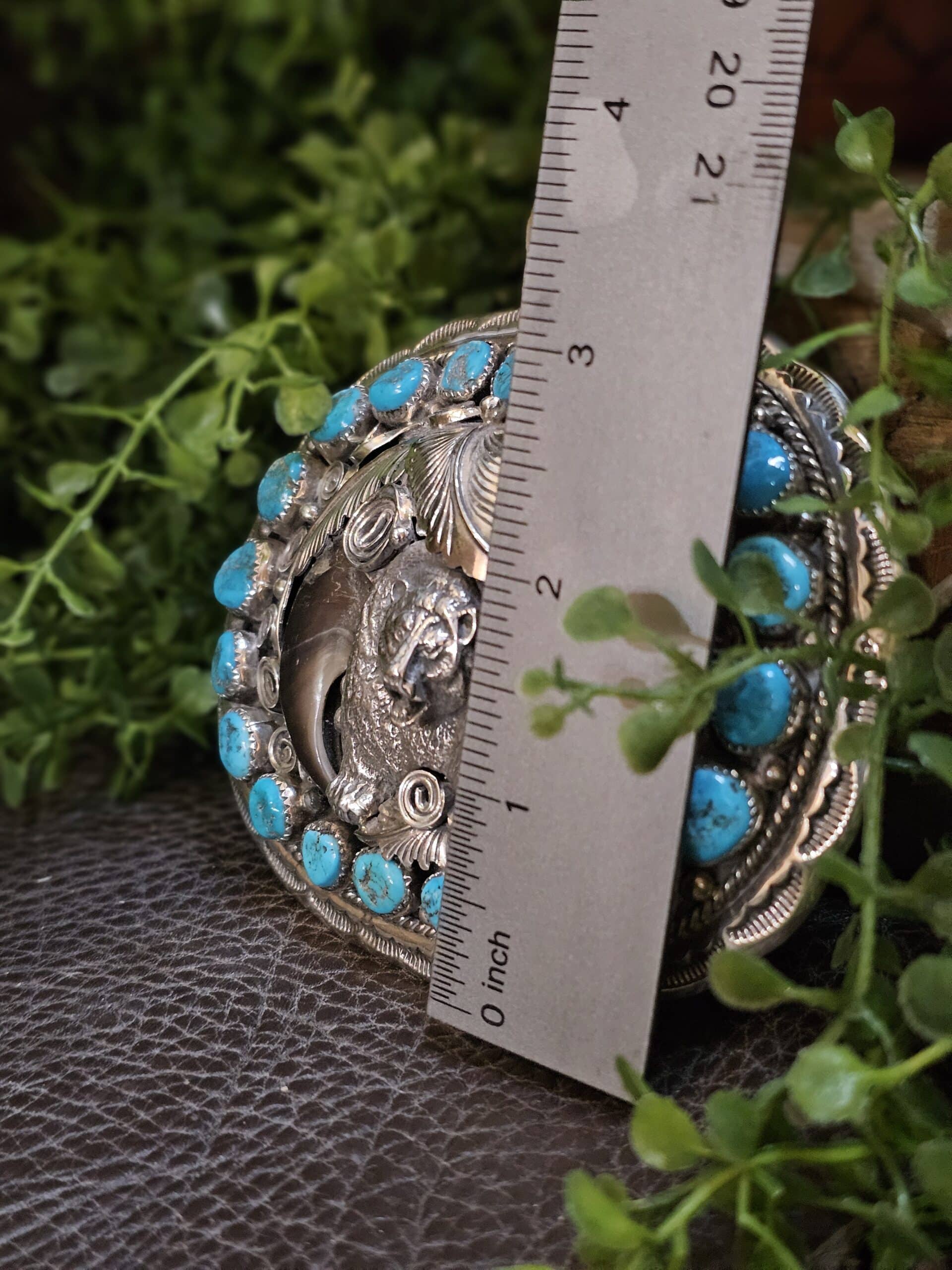 Sleeping Beauty Bear Claw Belt Buckle