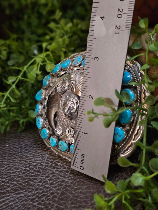 Sleeping Beauty Bear Claw Belt Buckle