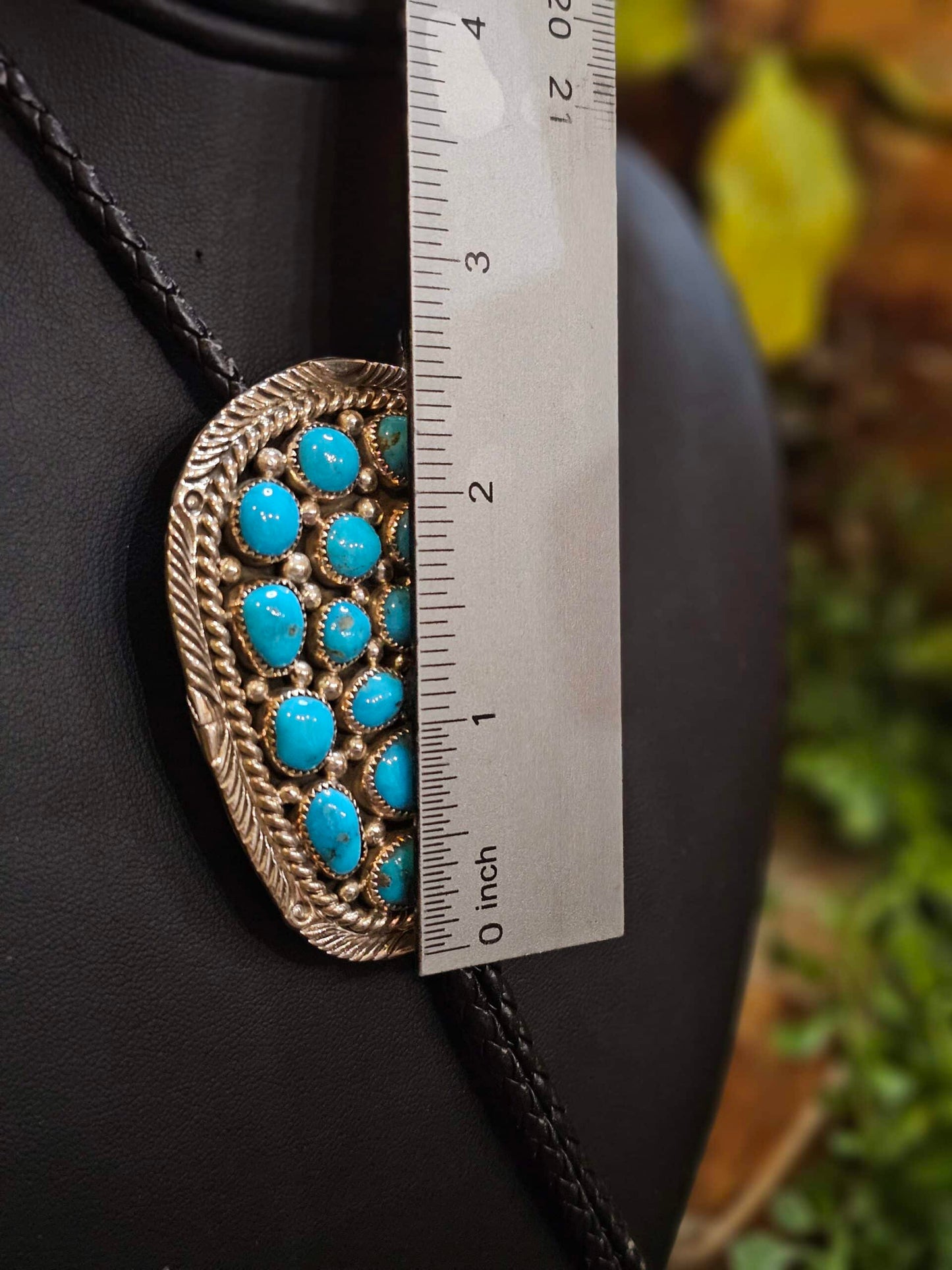 Sleeping Beauty Turquoise Bolo Tie