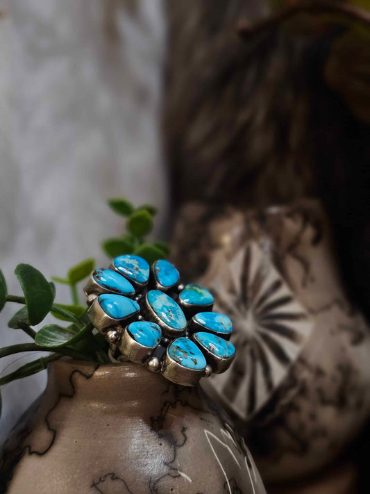 Sierra Nevada Turquoise Ring - Size 6