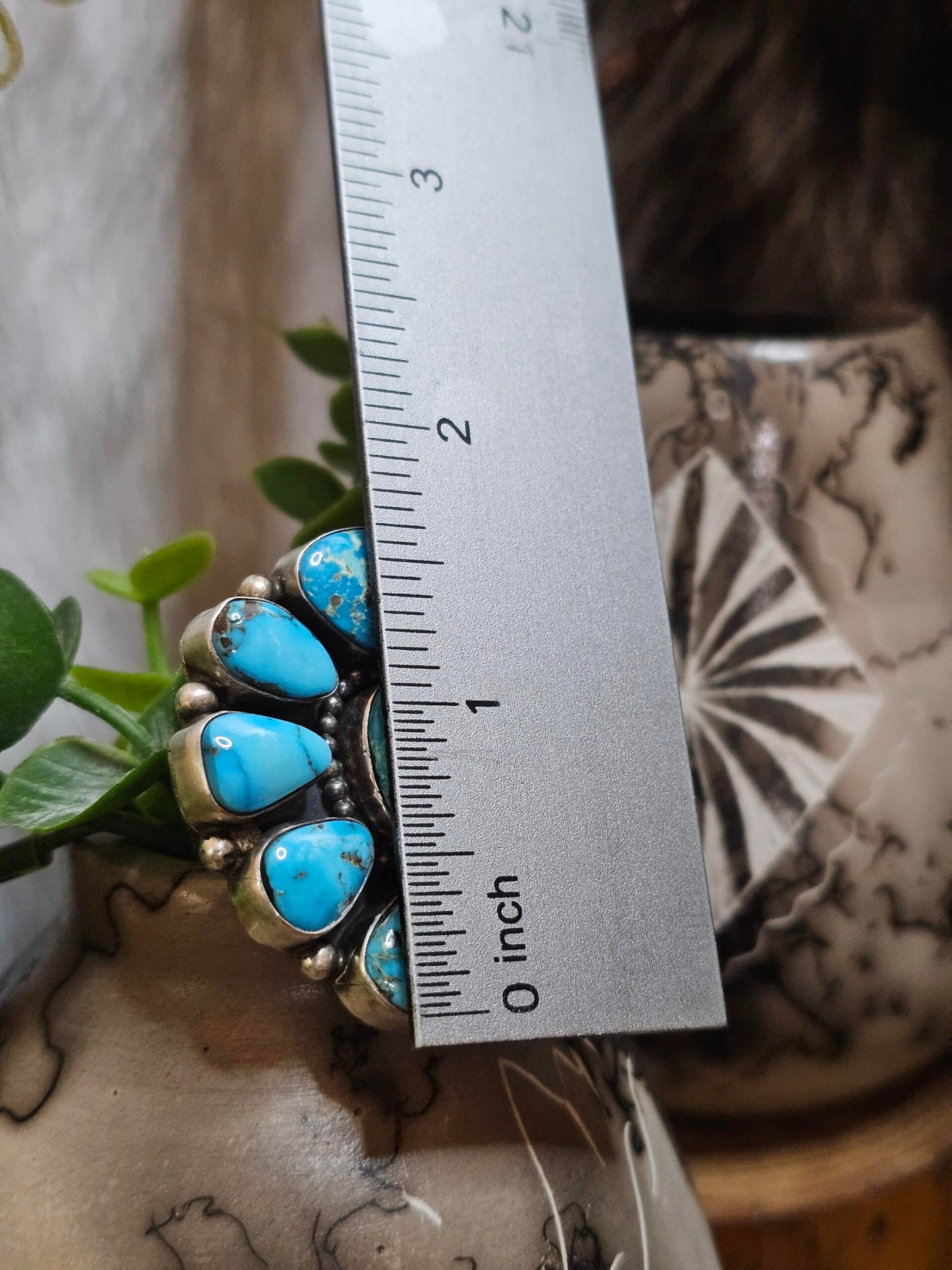 Sierra Nevada Turquoise Ring - Size 6