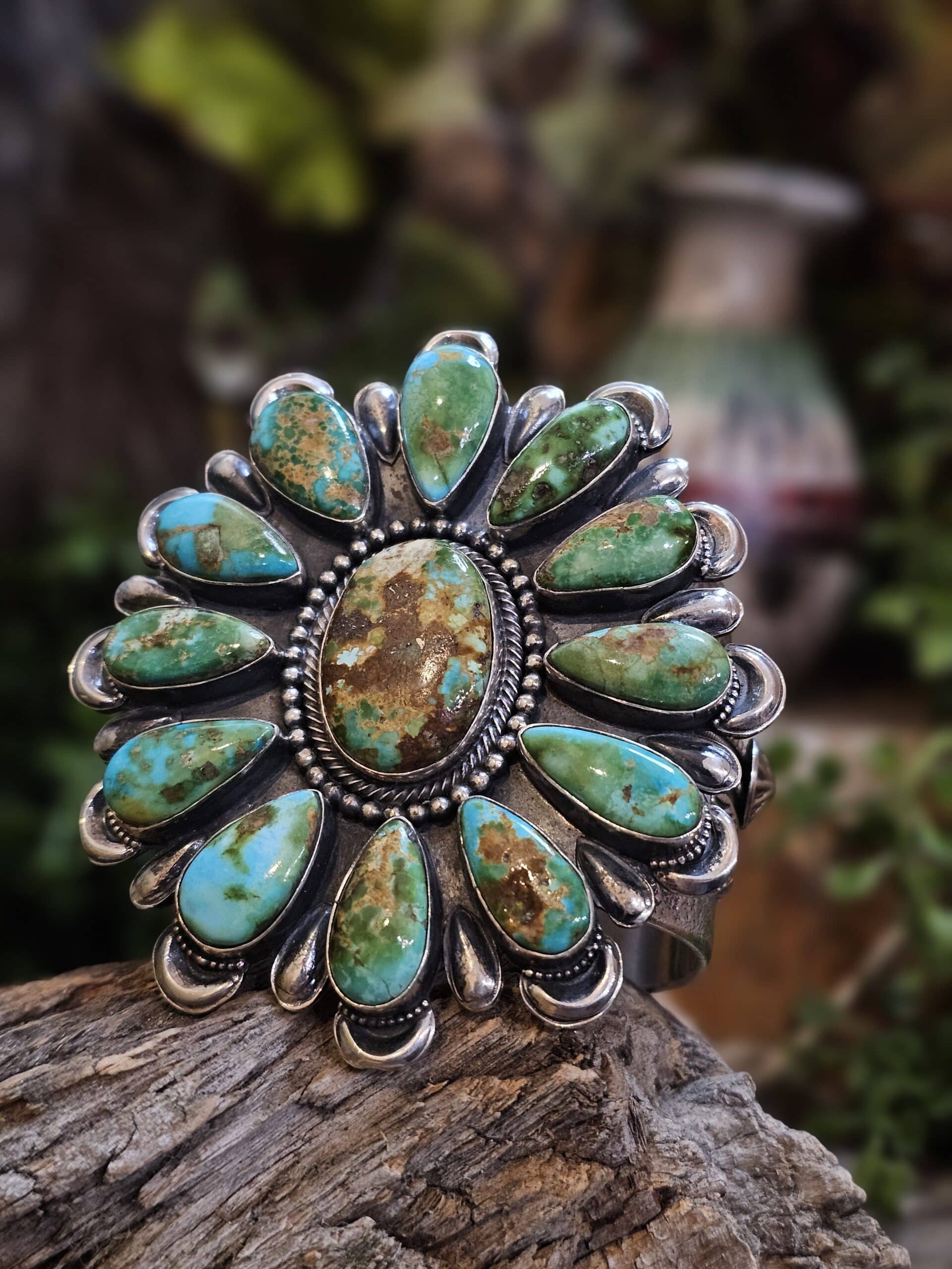 Sierra Nevada Turquoise and Sonoran Turquoise Bracelet