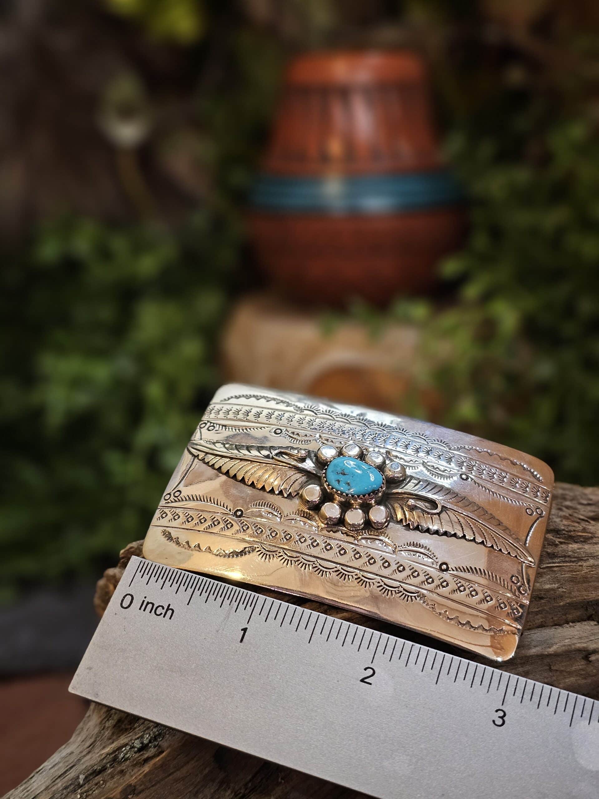 Sleeping Beauty Turquoise Belt Buckle