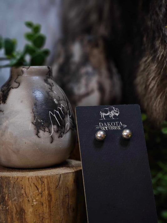 Handmade Navajo Pearl Earrings