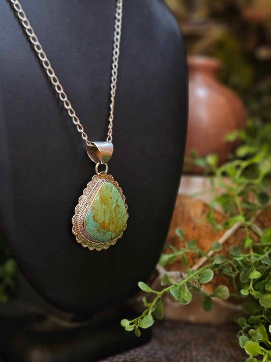 Tyrone Turquoise Necklace