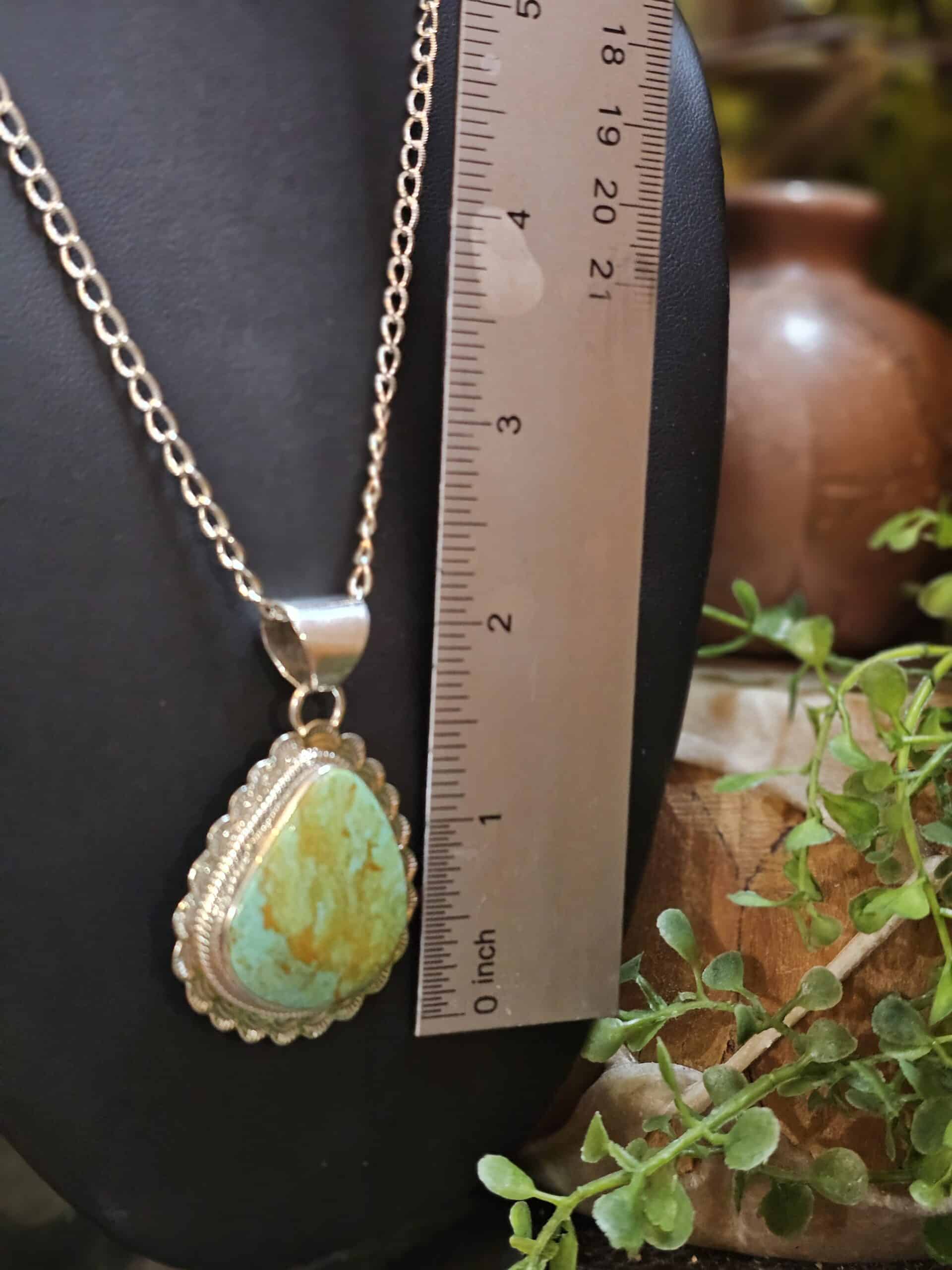 Tyrone Turquoise Necklace