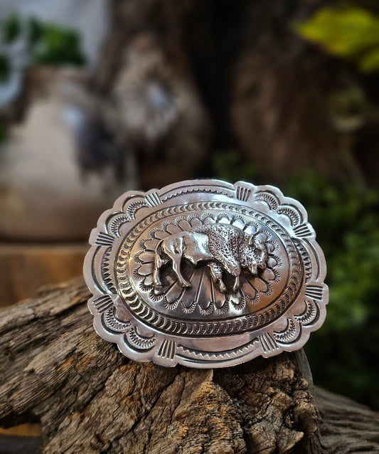 Sterling Silver Belt Buckle