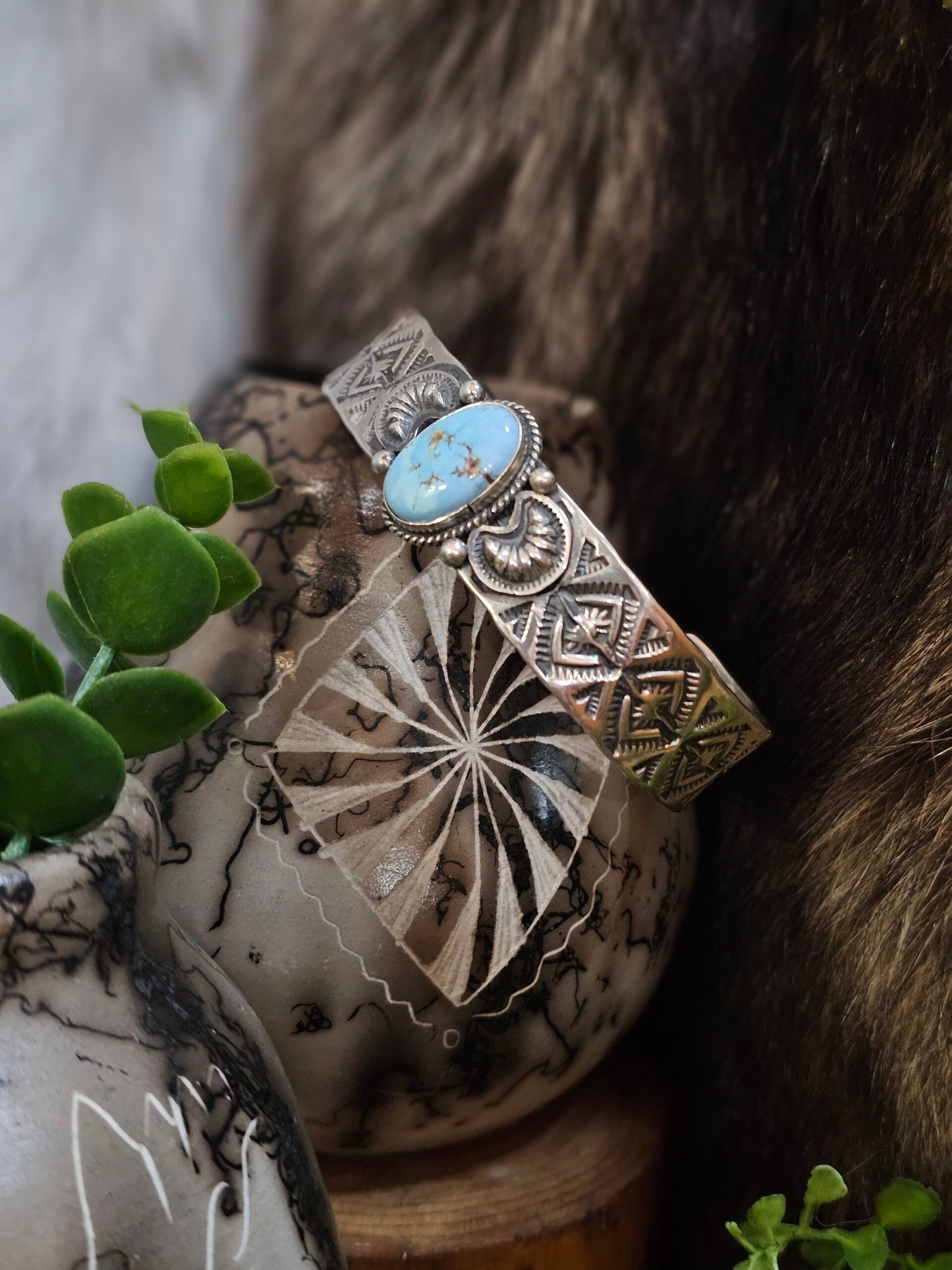 Golden Hills Turquoise Bracelet