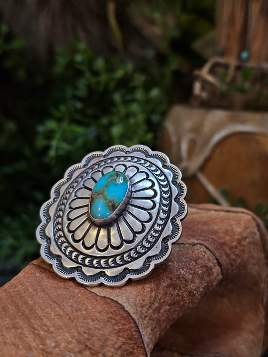 Sierra Nevada Turquoise Ring - Size 8