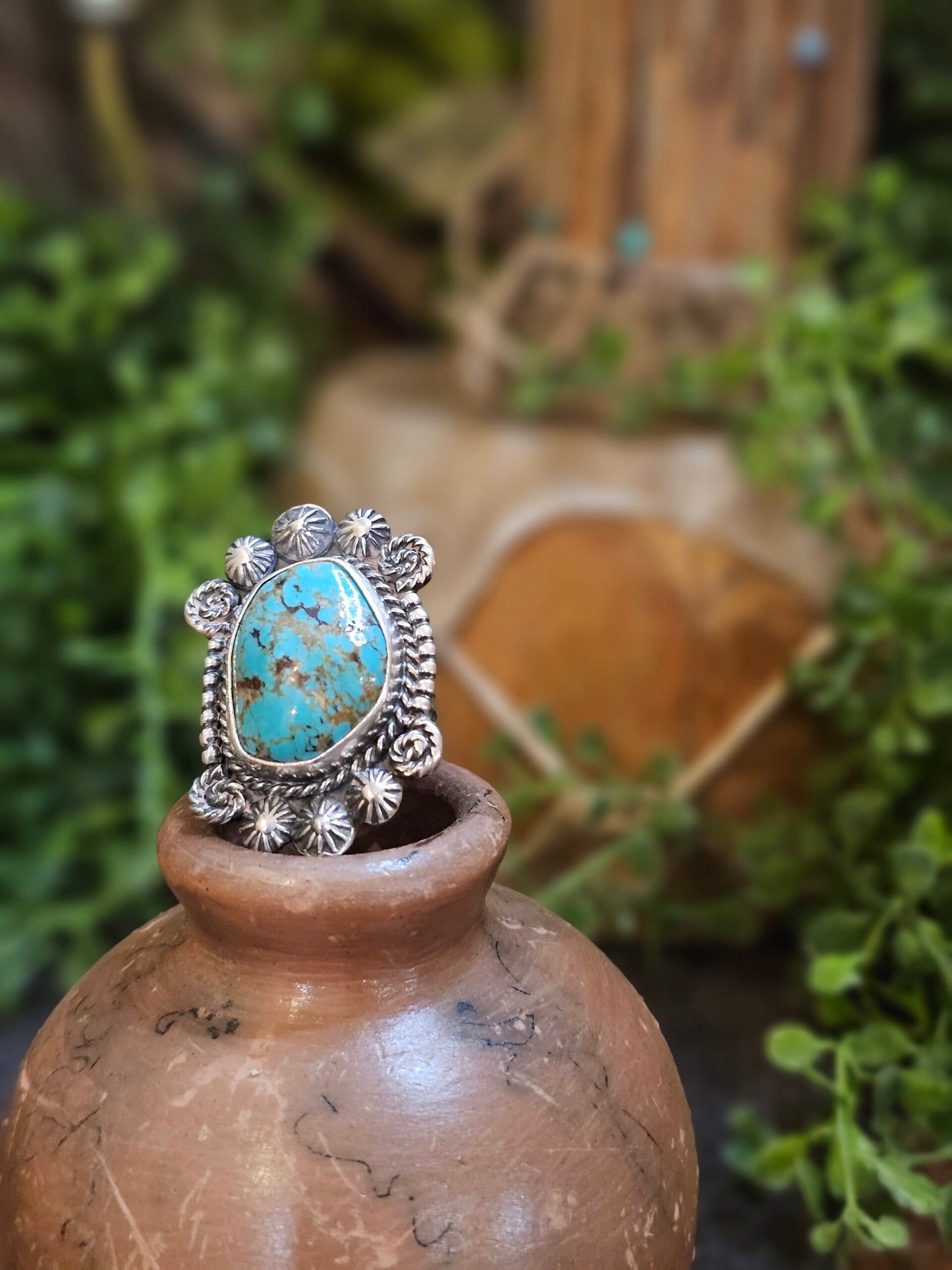 Sunnyside Turquoise Ring - Size 7