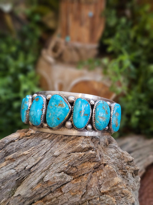 Kingman Turquoise Bracelet