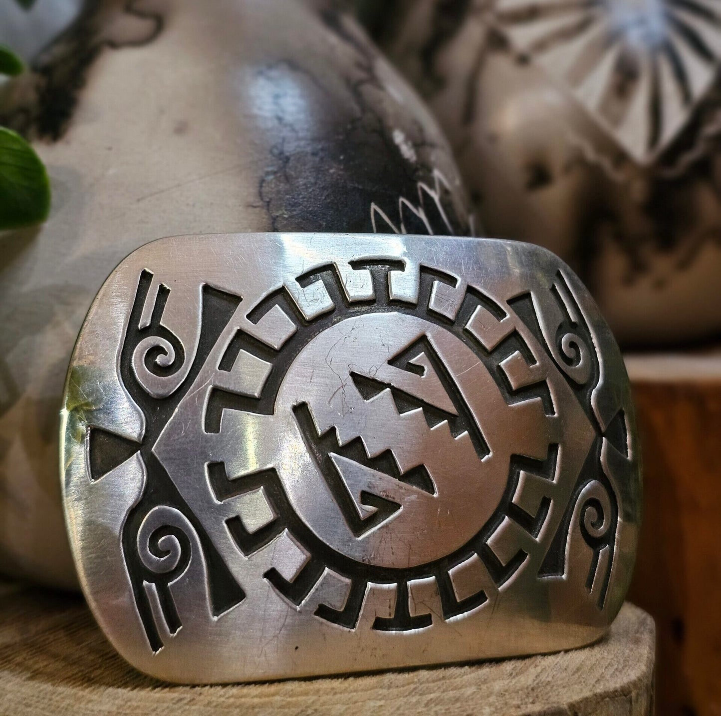 Sterling Silver Belt Buckle - 2