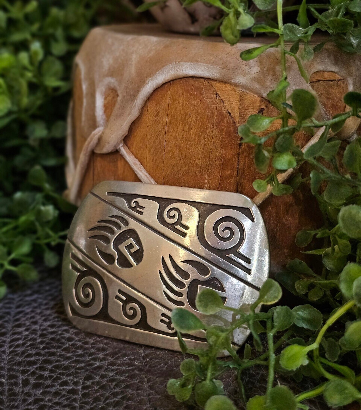 Sterling Silver Belt Buckle - 3