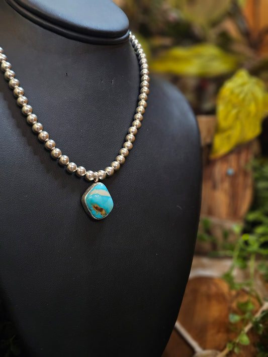 Kingman Turquoise Necklace