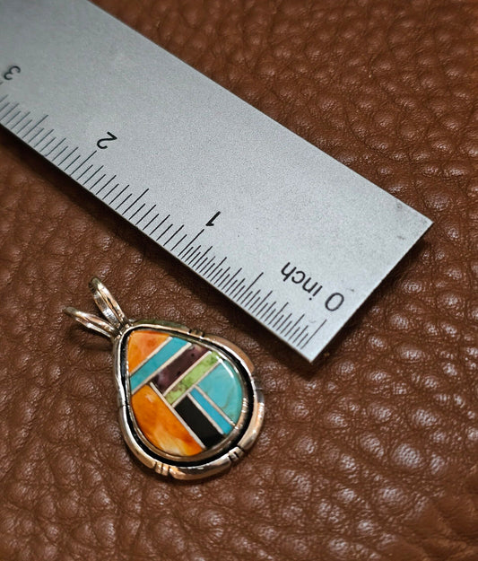 Zuni Inlay Necklace