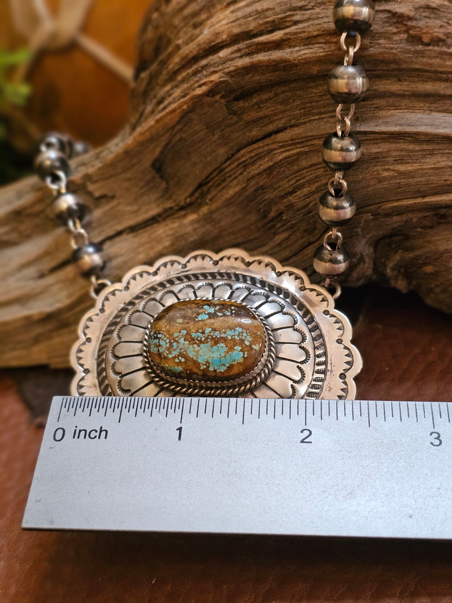 Boulder Turquoise Lariat Necklace