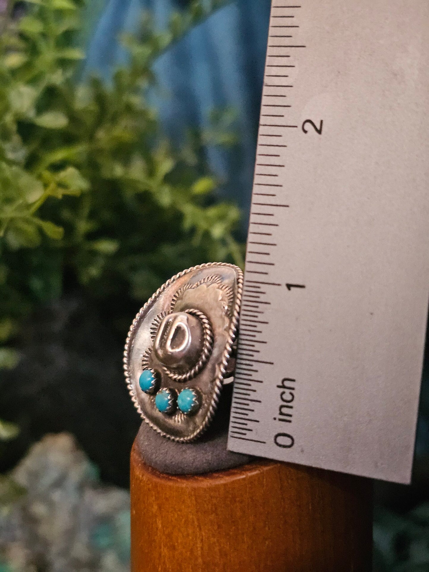 Sleeping Beauty Turquoise Ring - Size 4.5