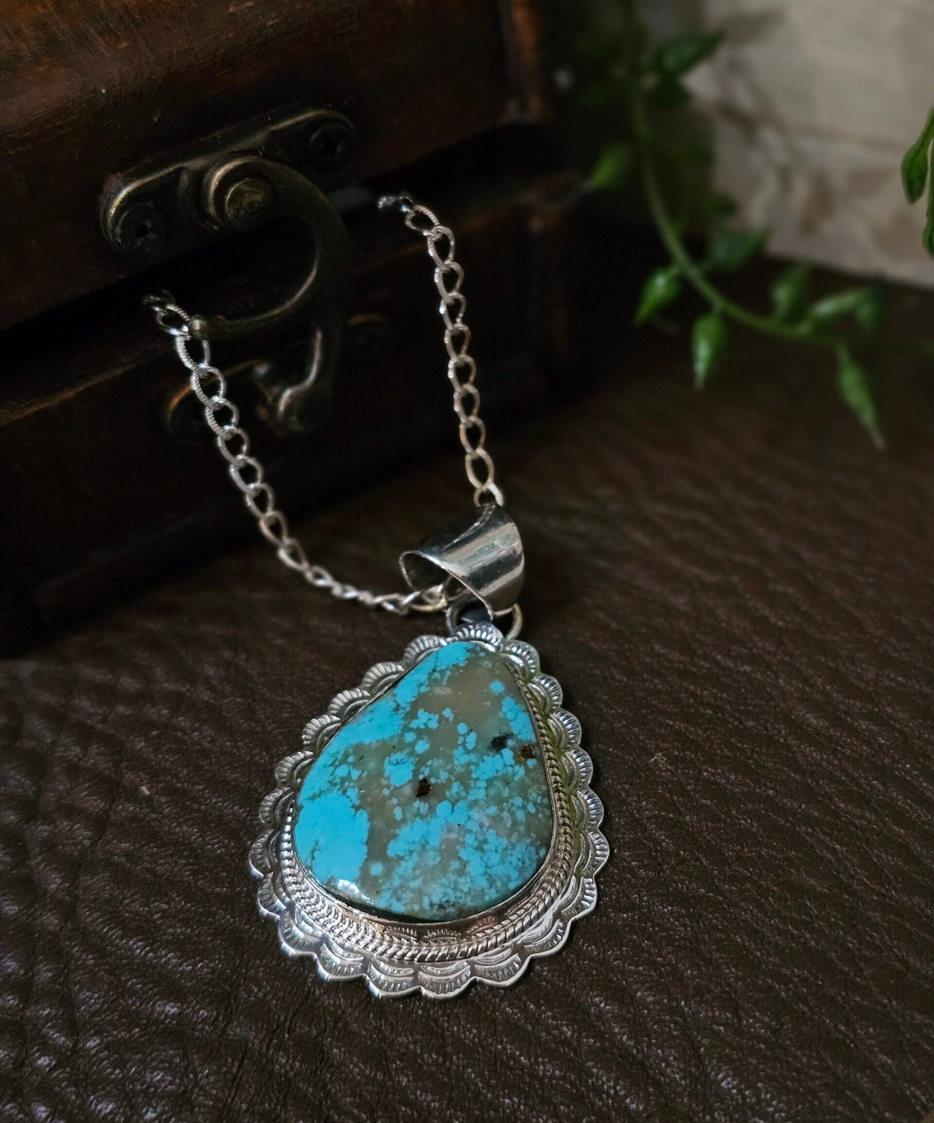 Tyrone Turquoise Necklace