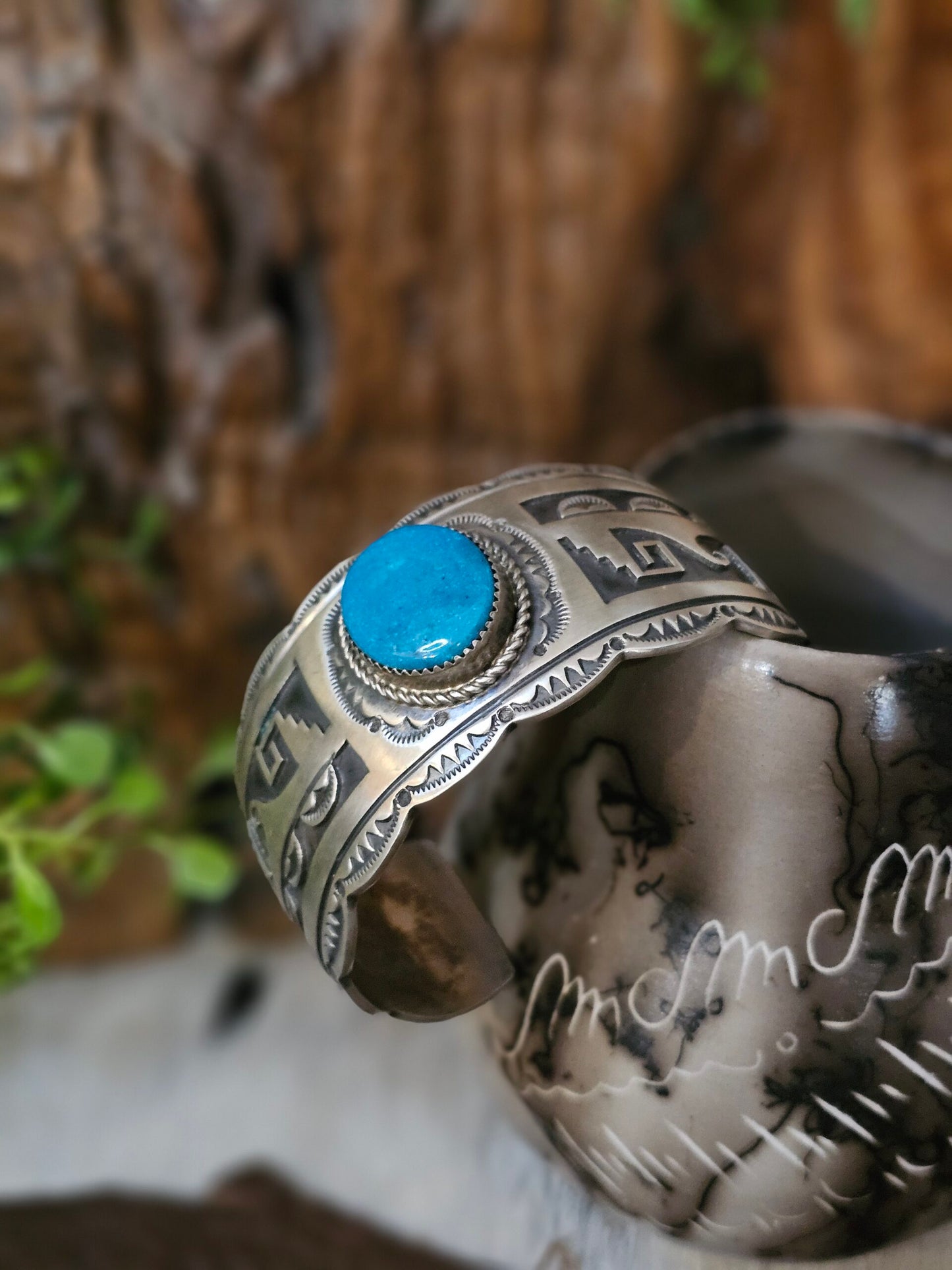 Kingman Turquoise Bracelet