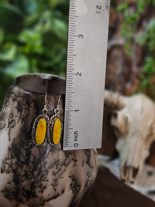 Bumble Bee Jasper Earrings