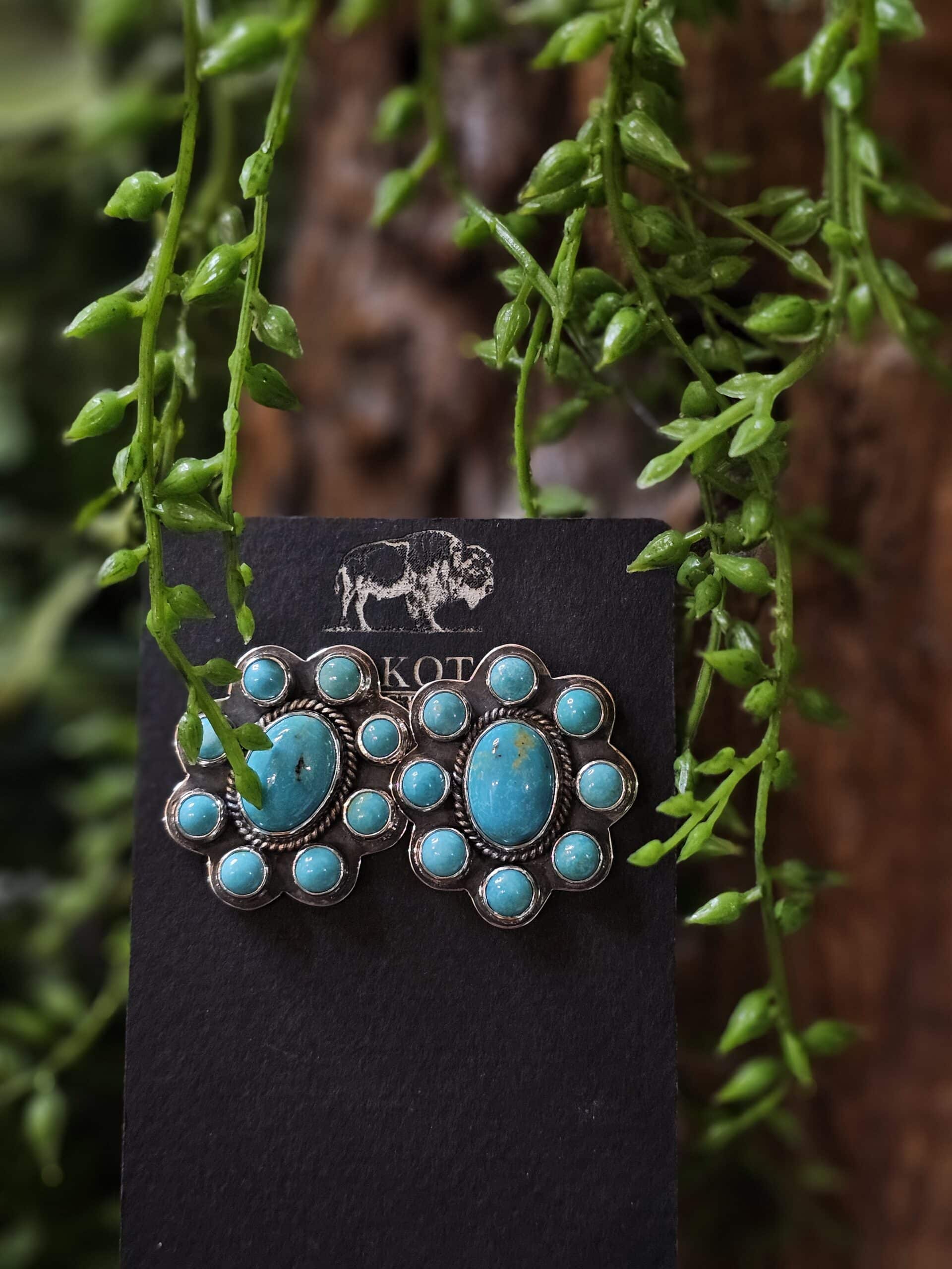 Kingman Turquoise Earrings