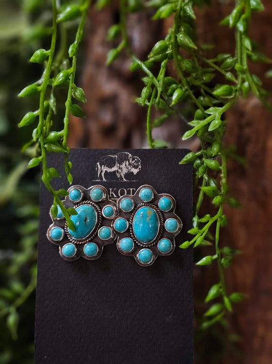 Kingman Turquoise Earrings