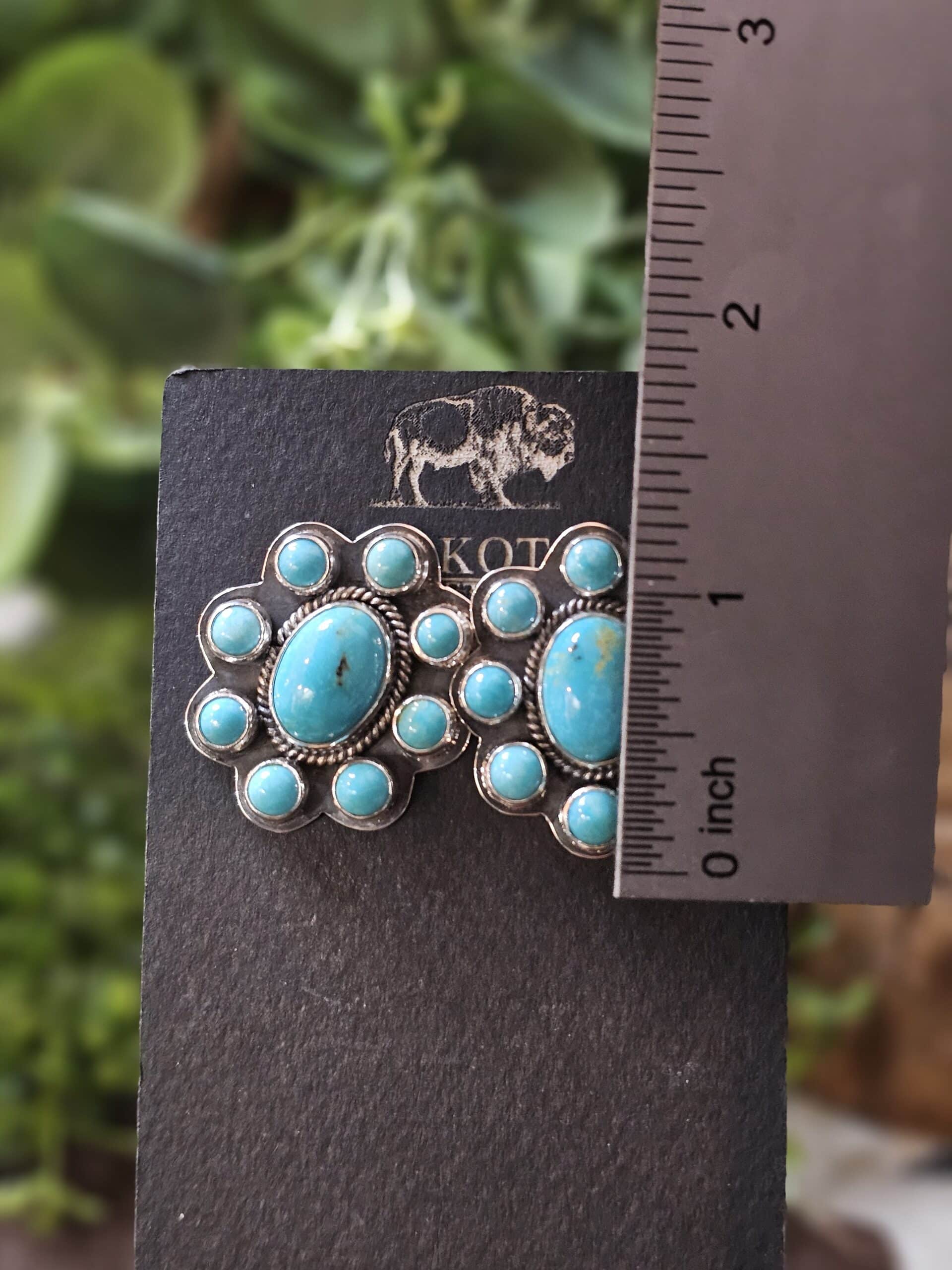 Kingman Turquoise Earrings