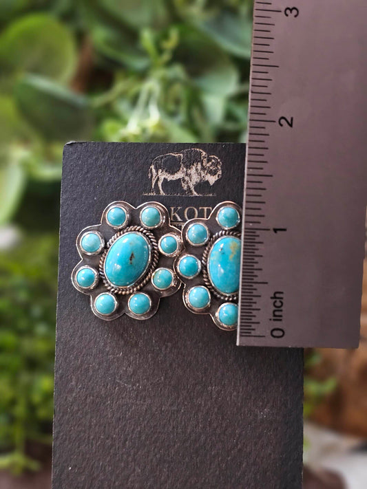 Kingman Turquoise Earrings