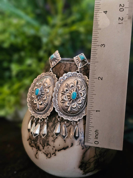 Kingman Turquoise Earrings
