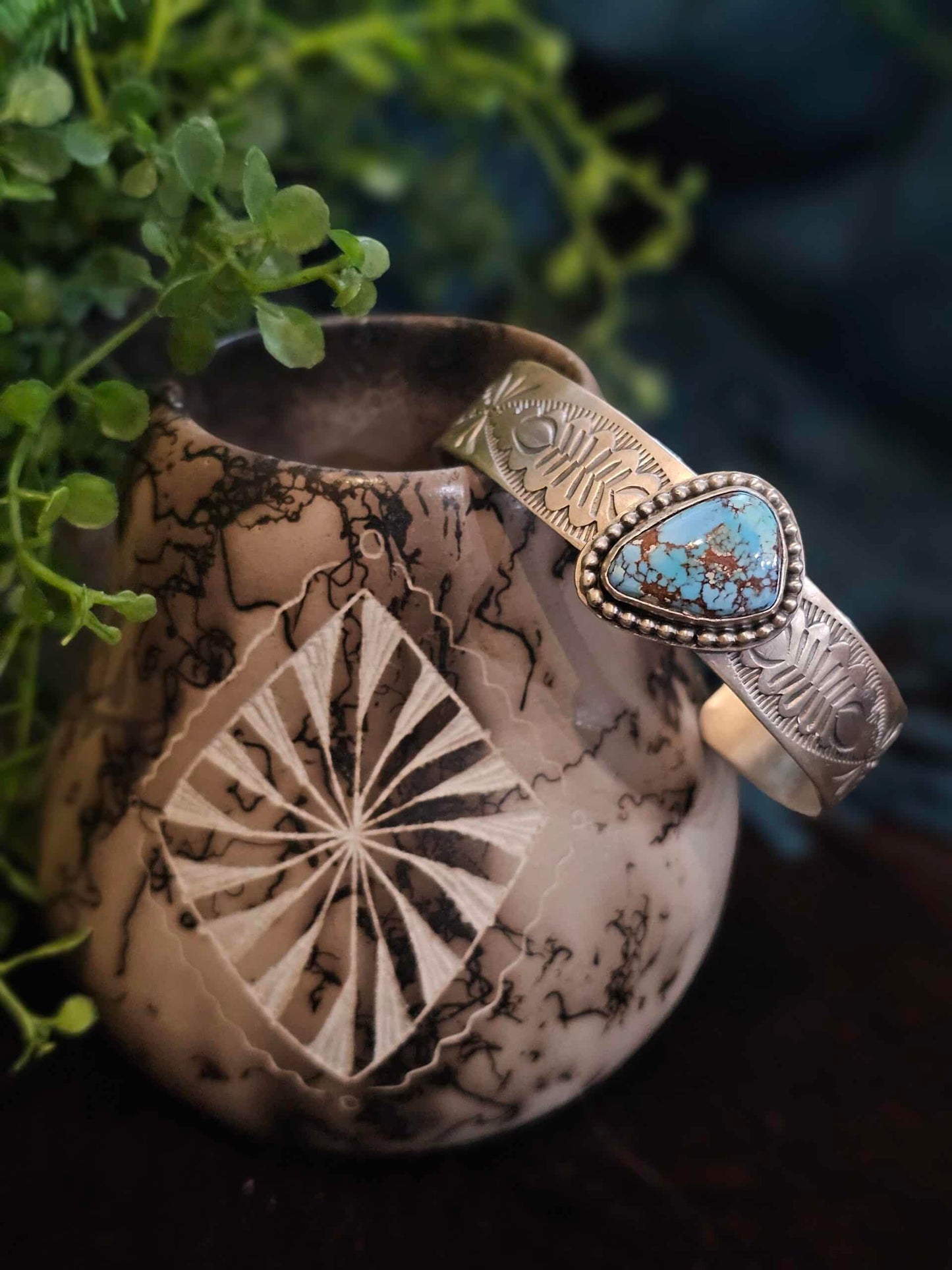 Golden Hills Turquoise Bracelet