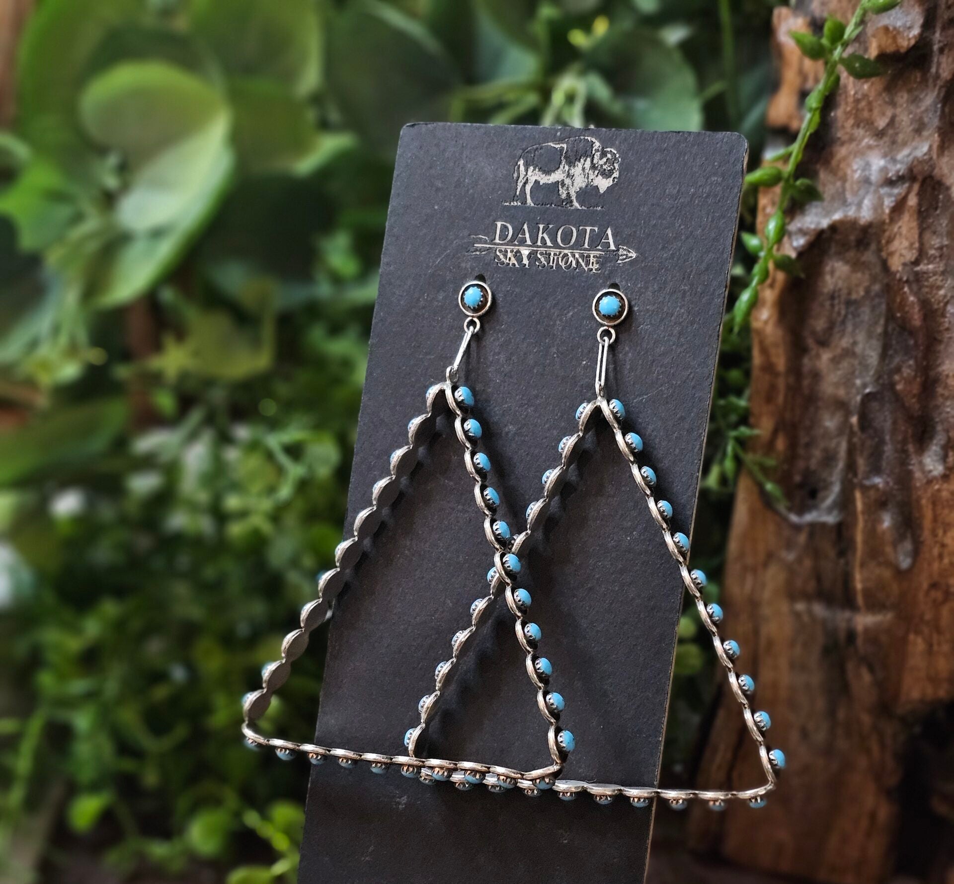 Sleeping Beauty Turquoise Earrings