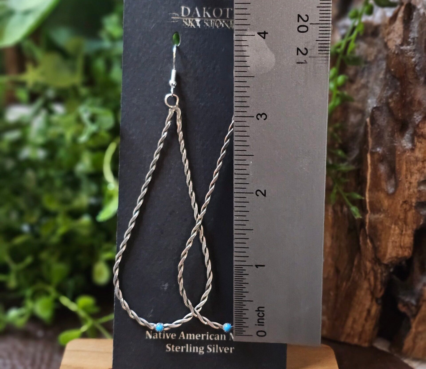 Sleeping Beauty Turquoise Earrings