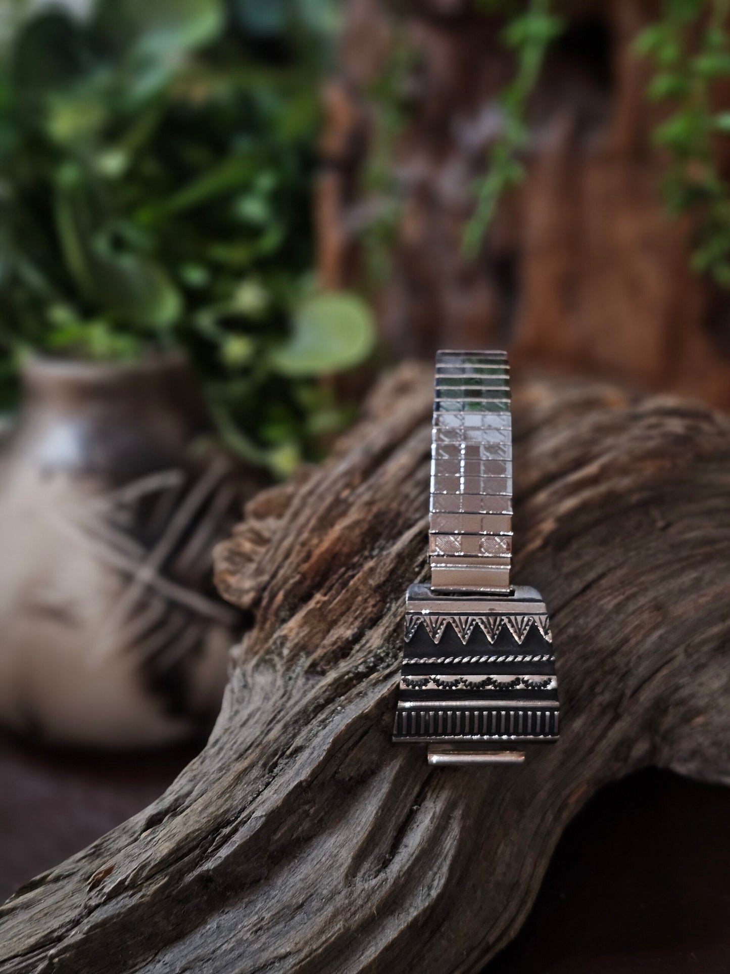 Sterling Silver Watch Strap - 1
