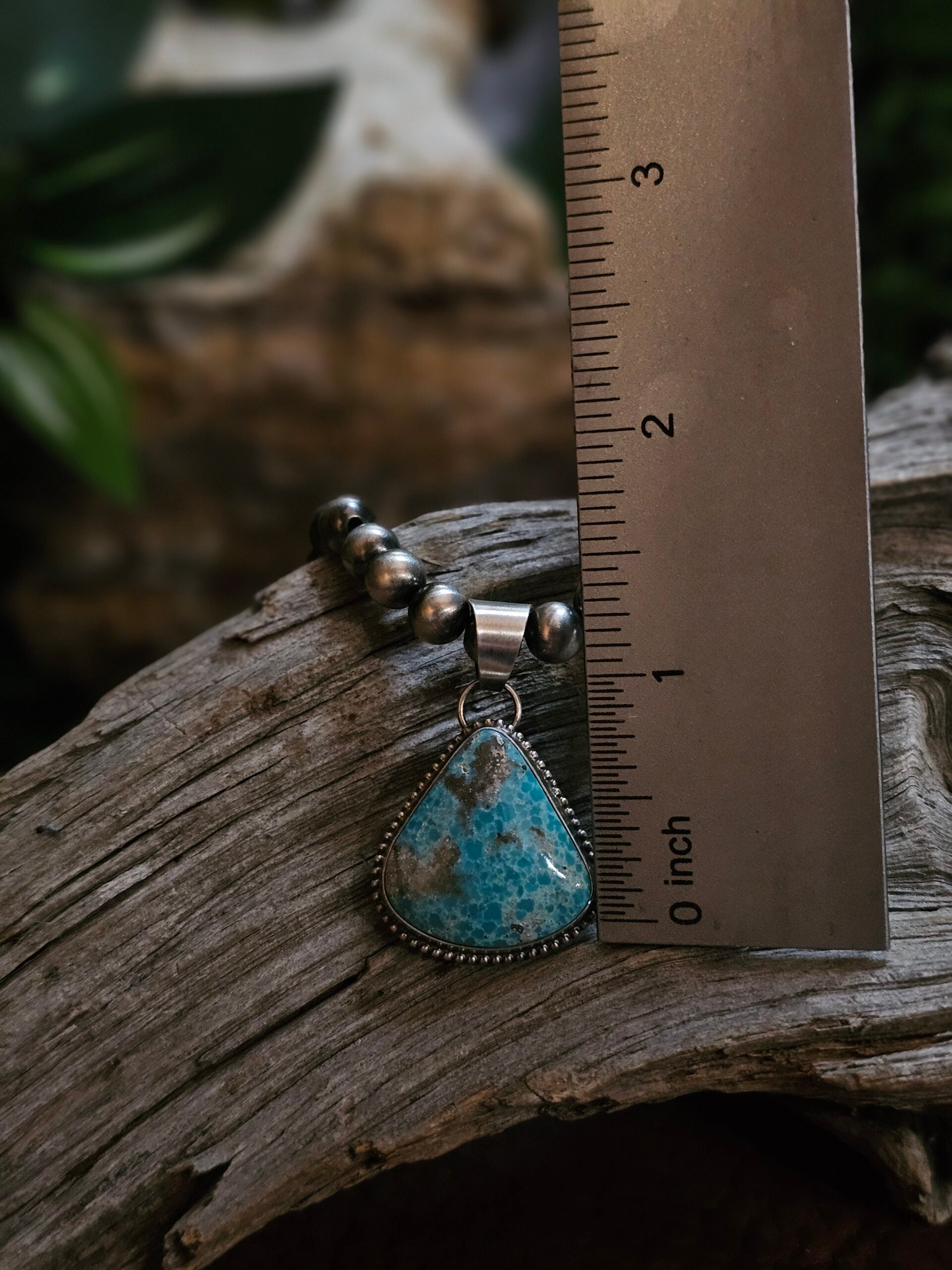 White Water Turquoise Necklace