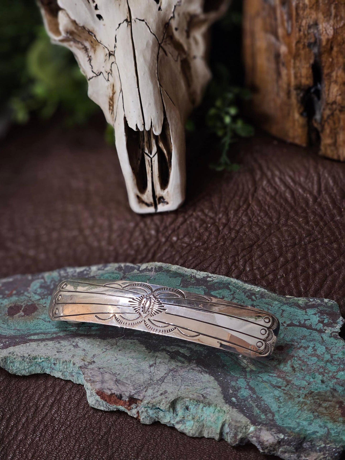 Sterling Silver Barrette - 1