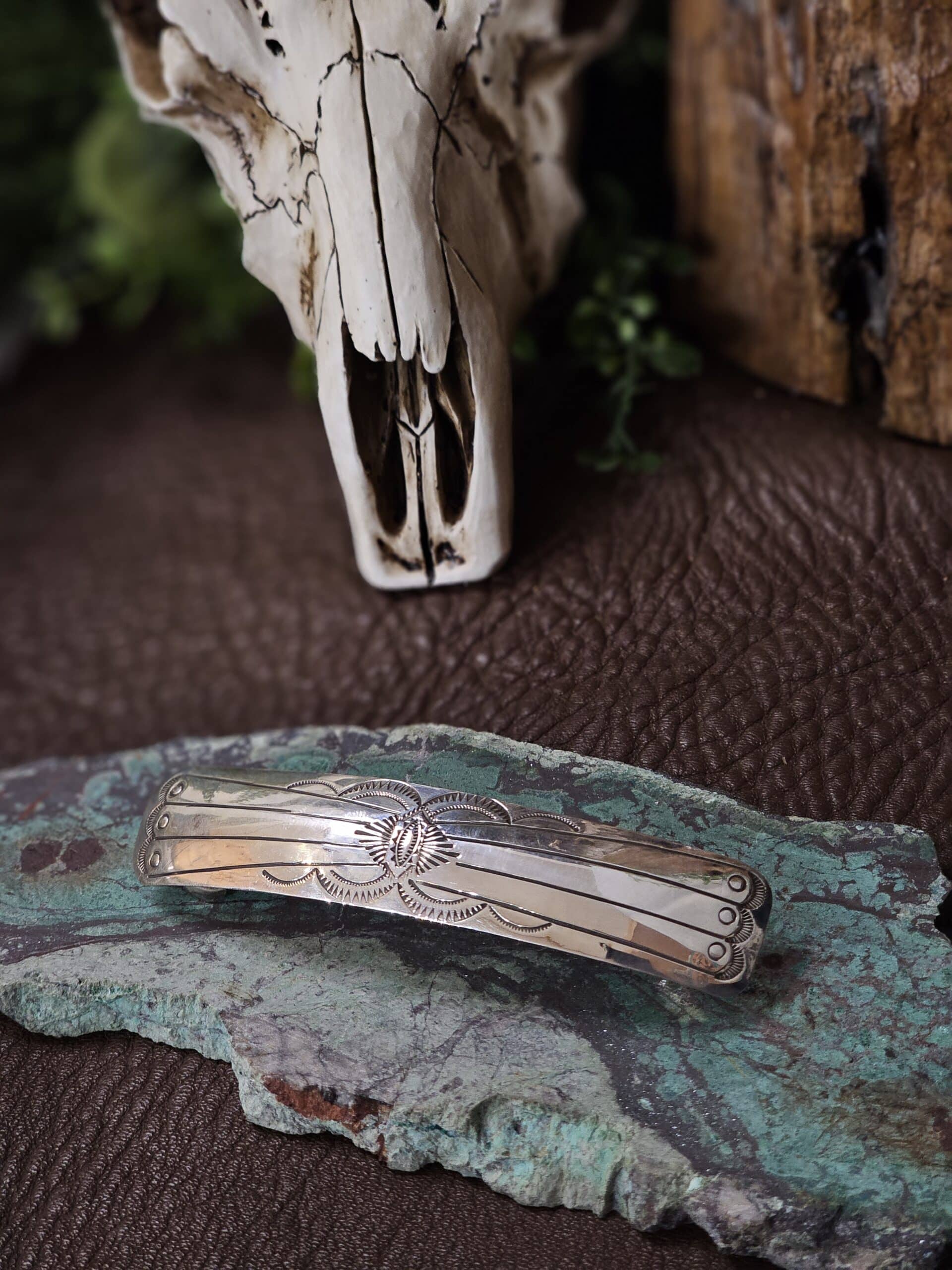 Sterling Silver Barrette - 1