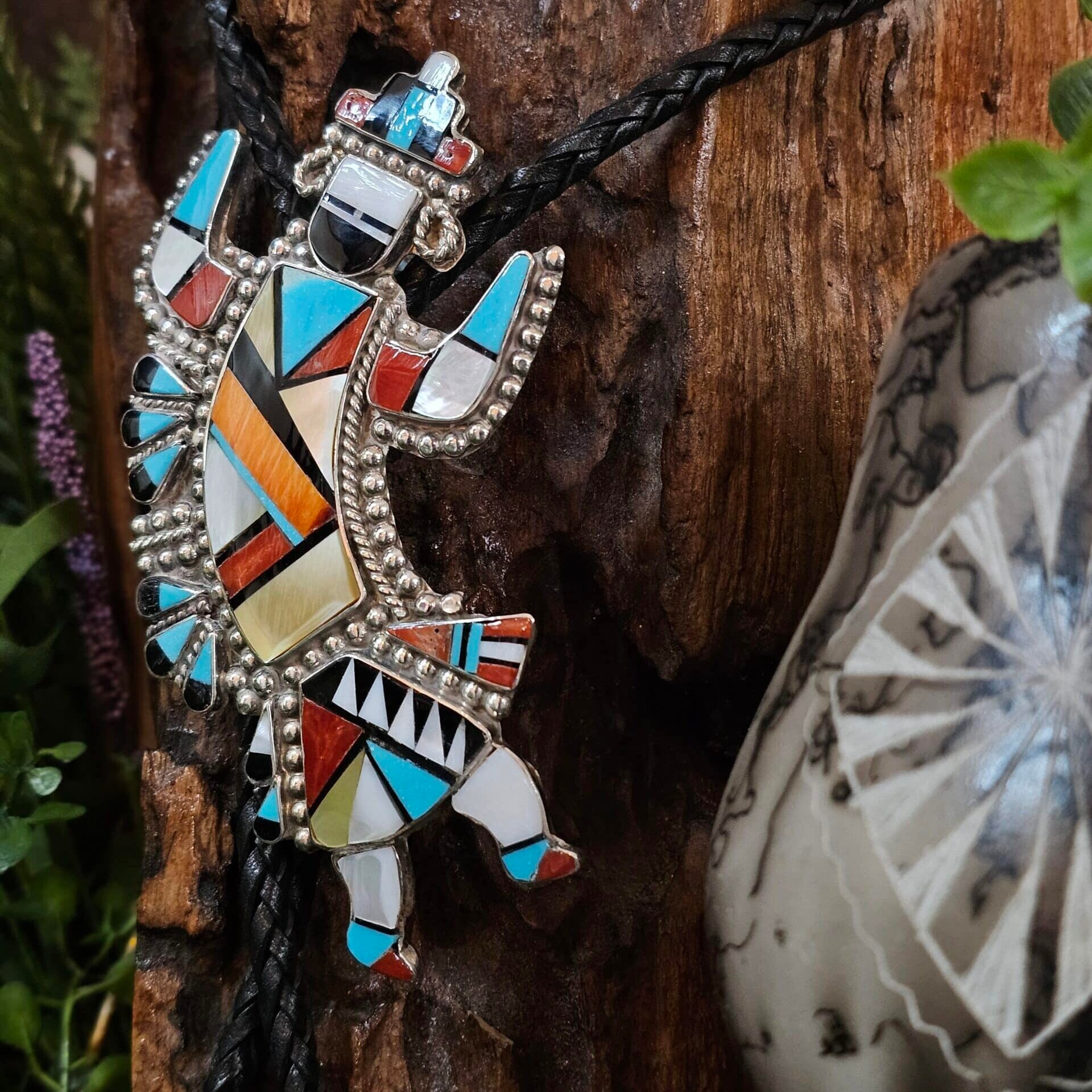 Zuni Bolo Tie