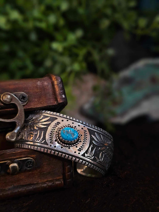 Kingman Turquoise Bracelet