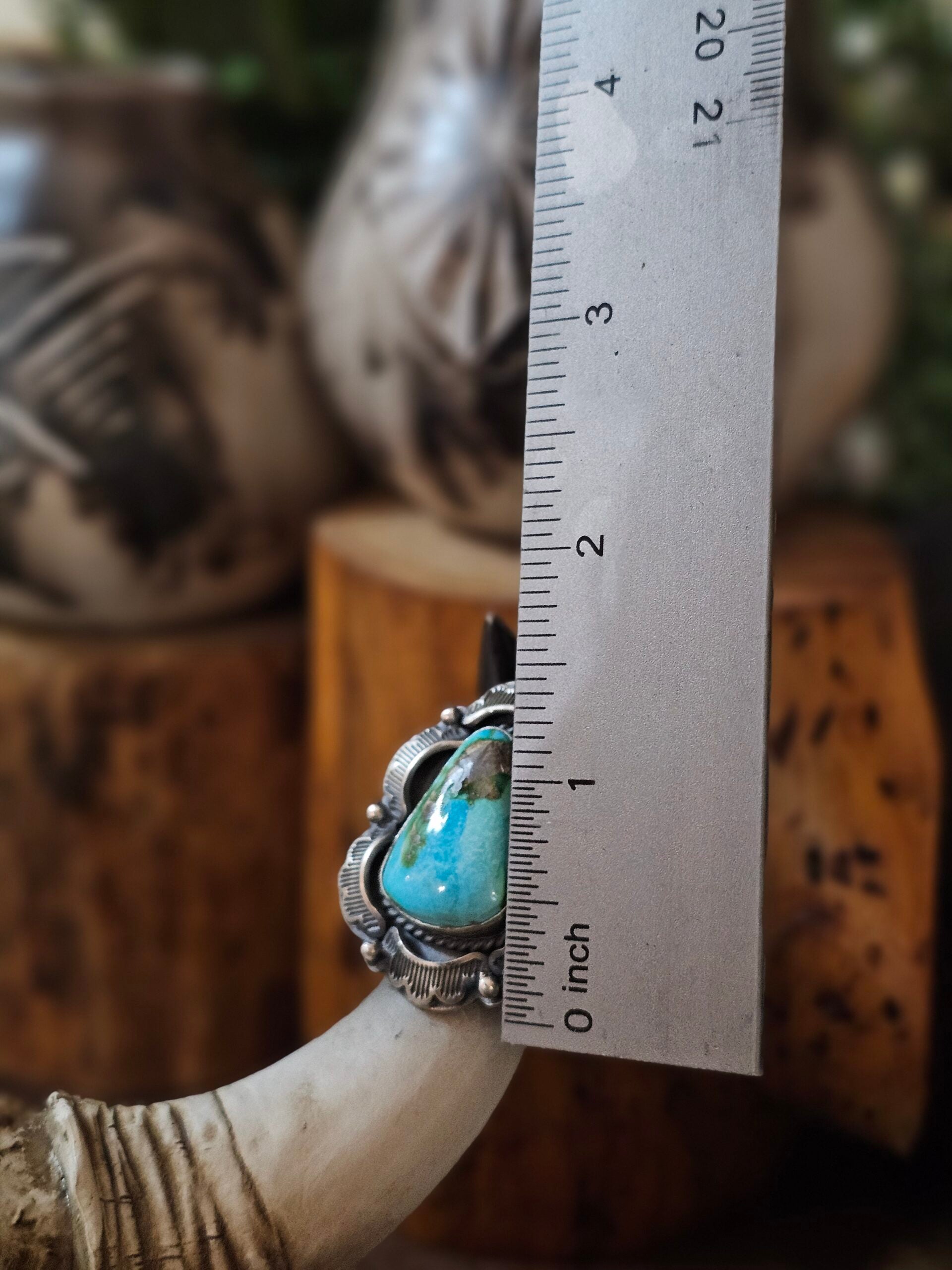 Sierra Nevada Turquoise Ring - Size 7