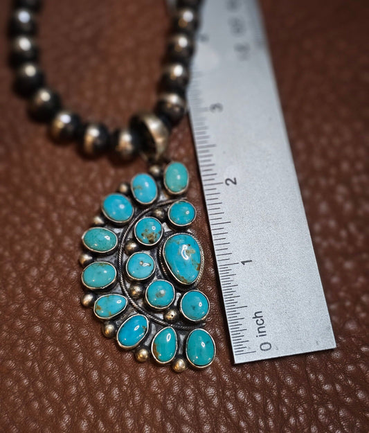 Kingman Turquoise Necklace