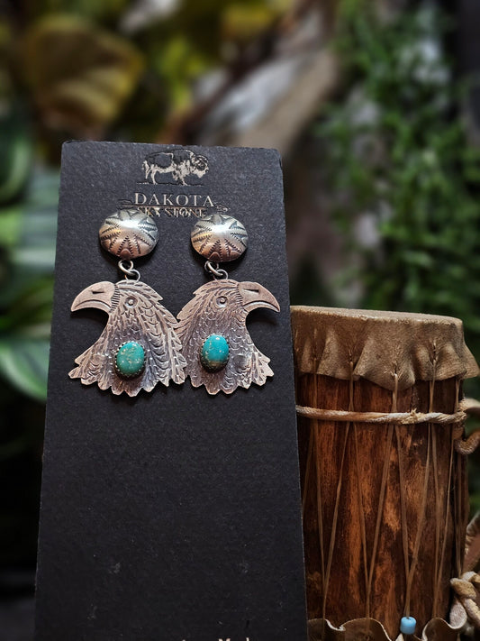 Kingman Turquoise Earrings