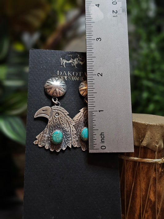 Kingman Turquoise Earrings