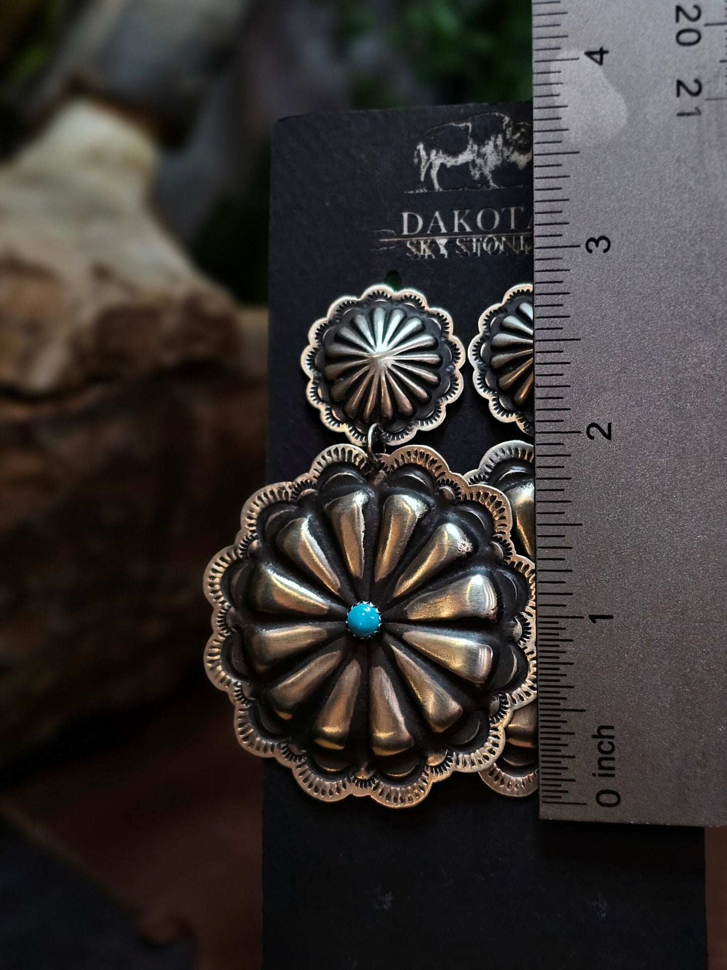 Kingman Turquoise Earrings
