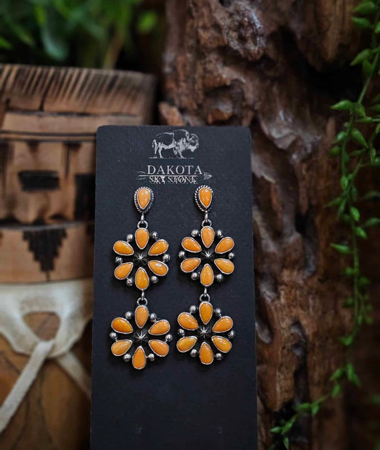 Spiny Oyster Earrings