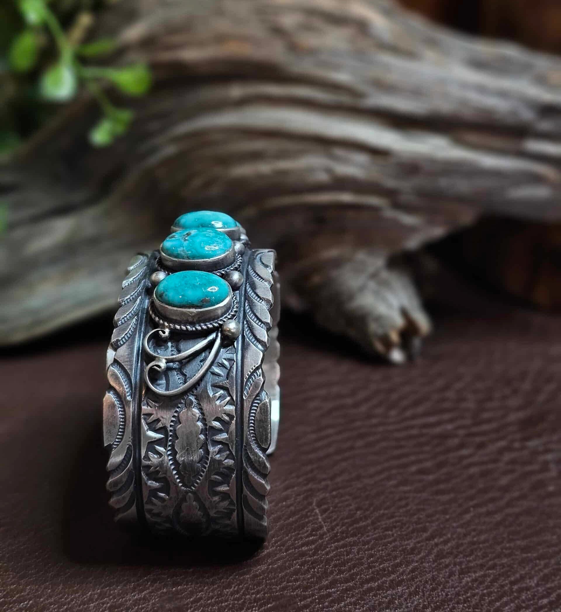 White Water Turquoise Bracelet