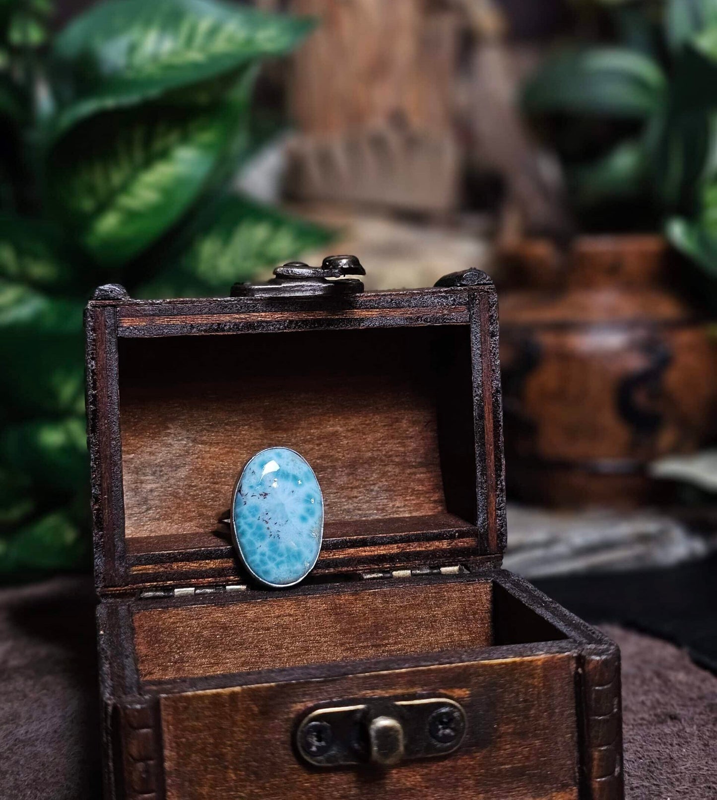 Larimar Ring - Size 9