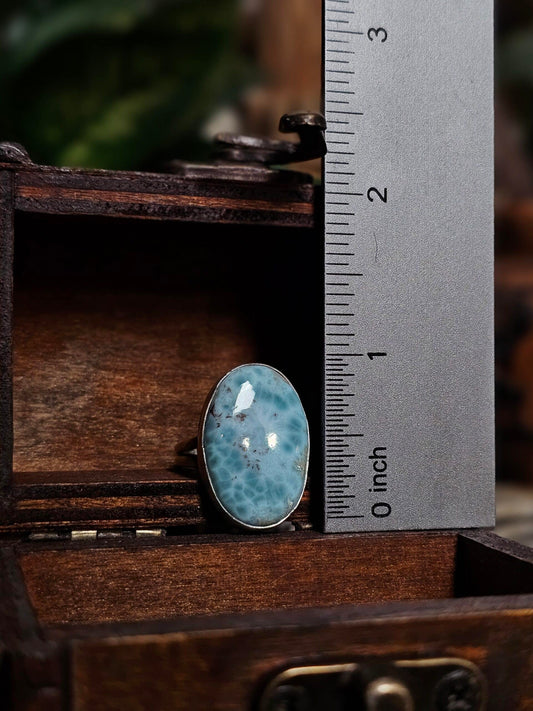 Larimar Ring - Size 9