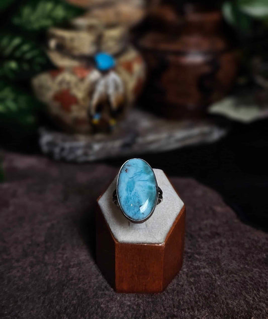 Larimar Ring - Size 9.5